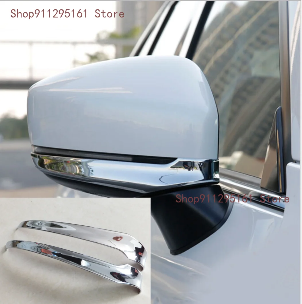 

Для Mazda CX-5 CX5 ABS Хромированная полоса для бокового зеркала заднего вида на дверь автомобиля Накладка аксессуары для внешнего украшения 2017-2020 YY