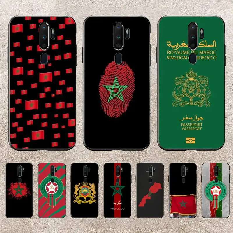 

Maroc Morocco Flag Phone Case For Redmi 9A 8A 6A Note 9 8 10 11S 8T Pro K20 K30 K40 Pro PocoF3 Note11 5G Case