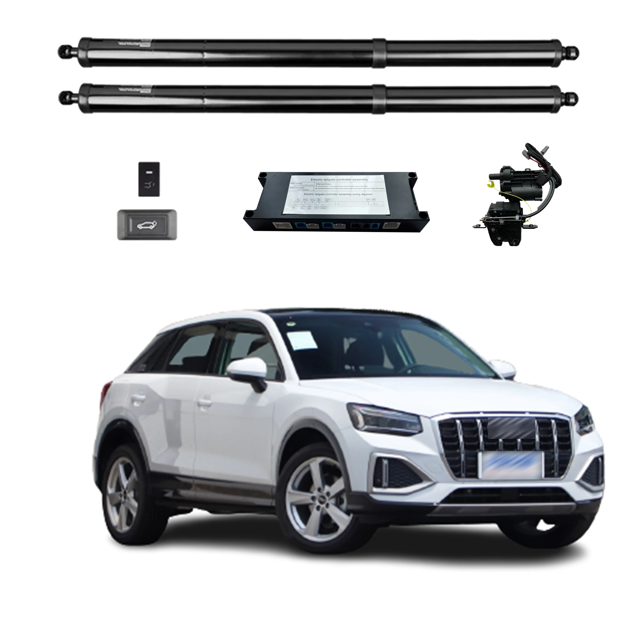 

For Audi Q2L 2018+ Electric Tailgate Rear Door Power Liftgate Auto Trunk Open And Close Jam Protection Obstacle Detection