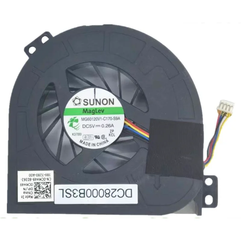 Новый вентилятор охлаждения GPU для Dell Precision M4800 M4700 0CMH4 9 охлаждающий вентилятор GPU