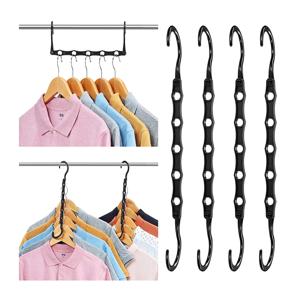 

Closet Hangers Organizer Magic Hangers Space Saving Clothes Multi-port Drying Hangers Clothing Storage Racks for Heavy Clothes