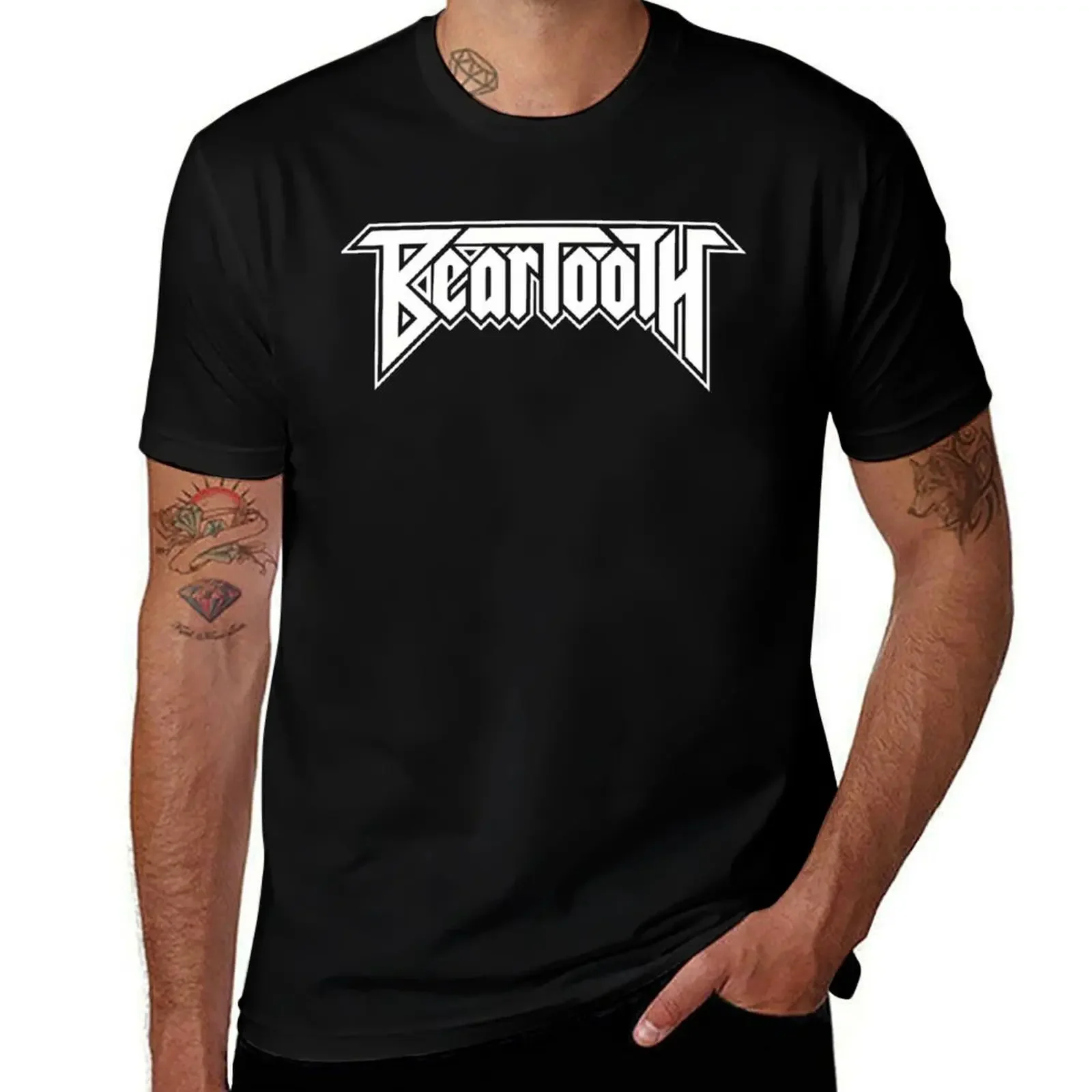 Футболка с логотипом Beartooth Merch блузка футболки большого размера мужская футболка