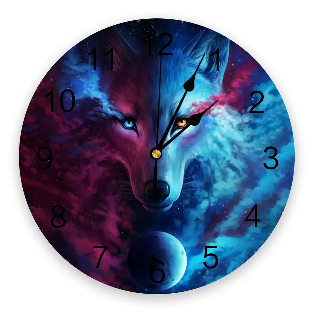 

Настенные часы «звездное небо», тихие украшения для дома, кафе, офиса, кухни, большие настенные часы 25 см