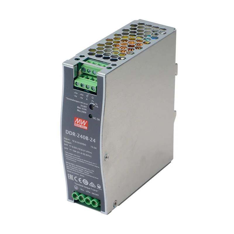 

Mean Well DRS-240-12 High Quality Environmental Din Rail Europe Environmental 240W Switching Power Supply