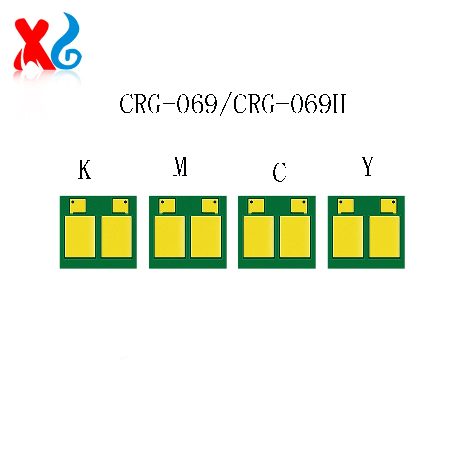 CRG-069 CRG-069H Порошок тонера CRG069 CRG069H 069 для Canon i-SENSYS LBP673Cdw MF750C Series Rest Chip 2 1K 1 9 7 6K 5 5K