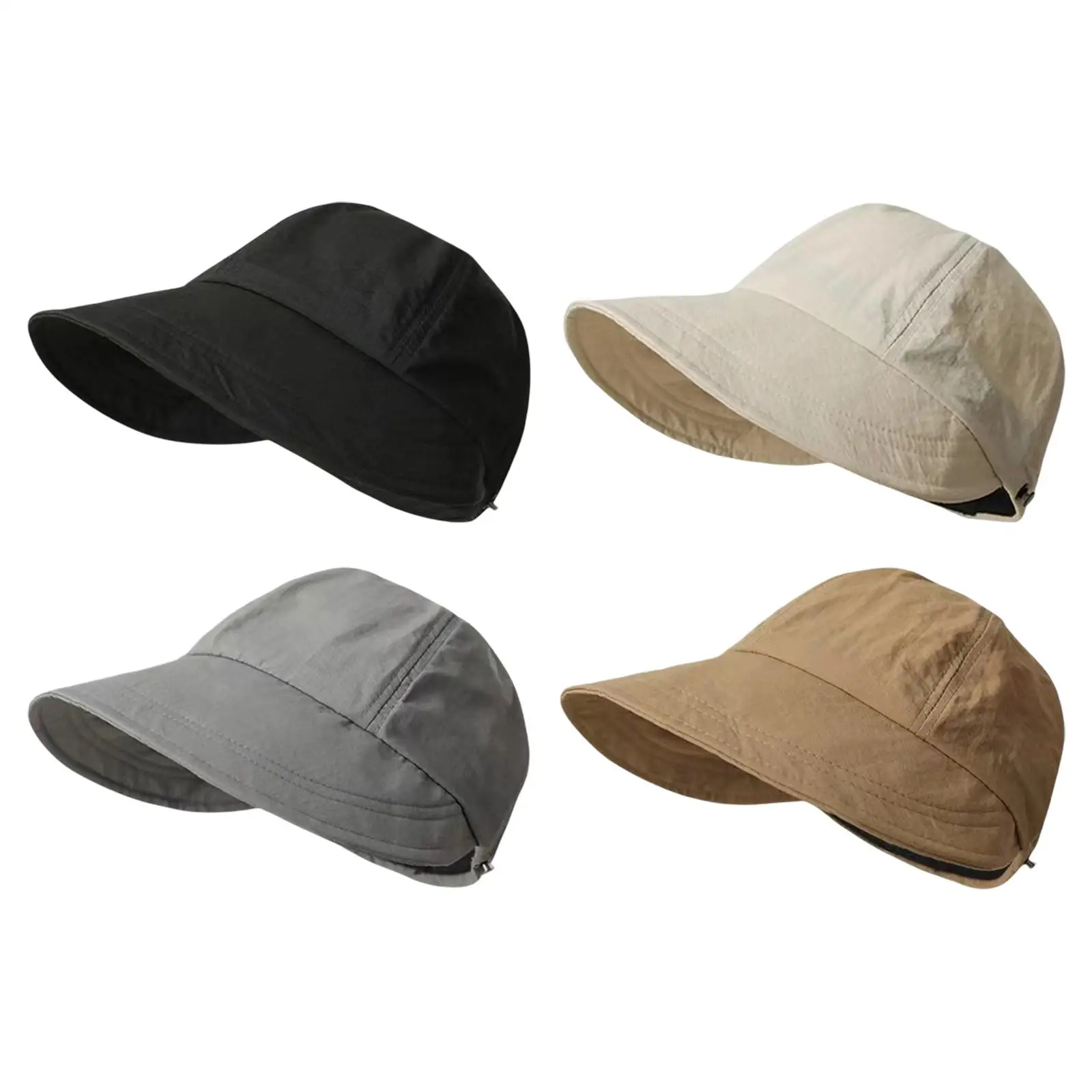 

Womens Sun Hat Fisherman Hats Fashion Sun Visor for Tennis Cycling Traveling