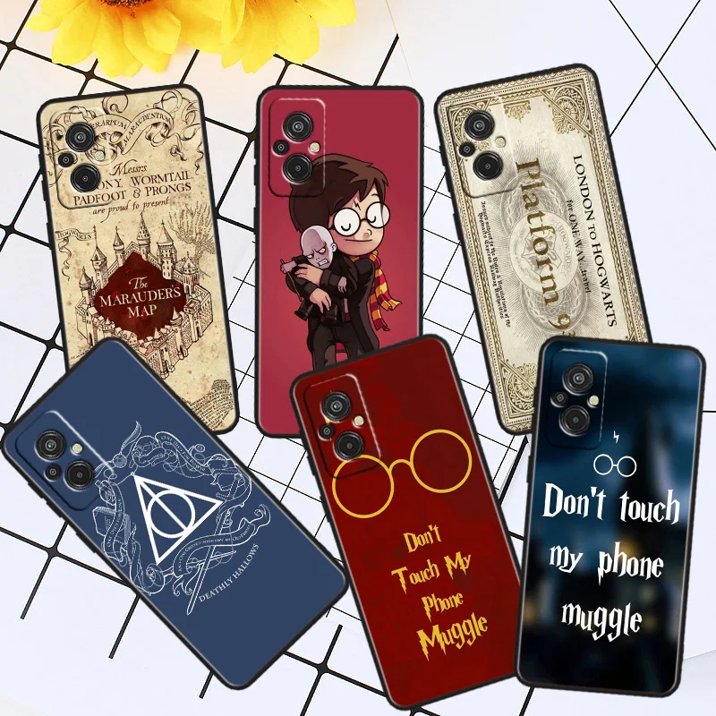 

Cool Harries Wand Potters Phone Case For Xiaomi Redmi K60E K60 K50G K50 K40S K40 K20 S2 6A 6 5A 5 Pro Ultra Black Soft Cover