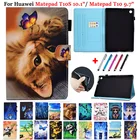 Чехол для Huawei MatePad T10 T10s, складная подставка, Магнитный чехол для Funda Huawei Mate Pad T10s T 10s, 10,1 дюймов, чехол для планшета в подарок
