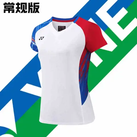 YONEX мужские и женские топы для бадминтона