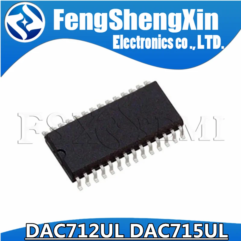 Цифровой аналоговый преобразователь DAC712UL DAC715UL DAC712 DAC715 DAC712U DAC715U SOP28 IC, 5 шт.
