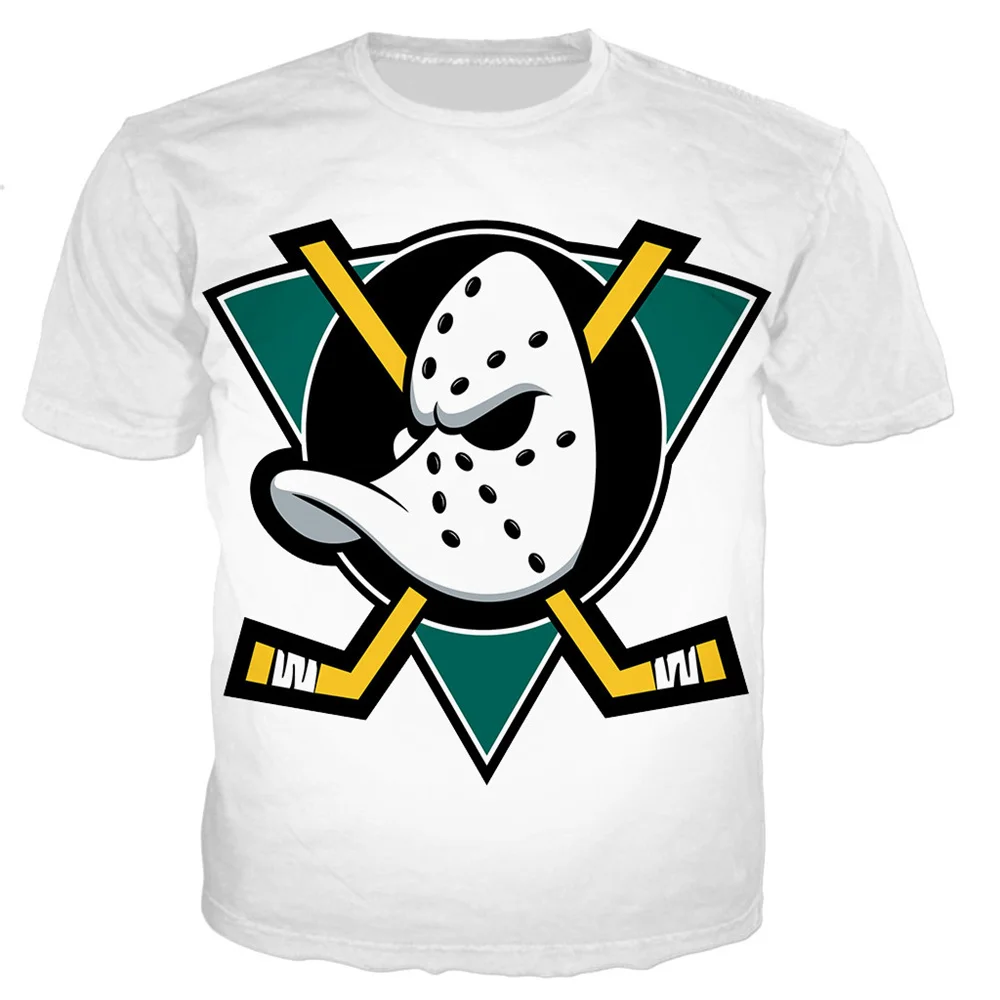 

2022 Summer Funny Mighty Duck Graphic T-Shirt For Men Streetwear Boys And Girls Casual Cozy Trend All-Matched T Shirts Tee Tops