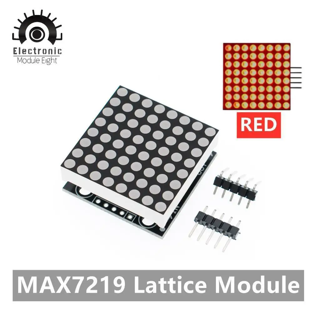 10 шт. модуль точечной матрицы MAX7219 управления микроконтролем комплект сделай сам