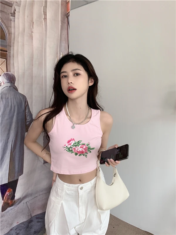 Реальная фотография реальная цена ~ Весна и лето новый розовый богатый цветочный