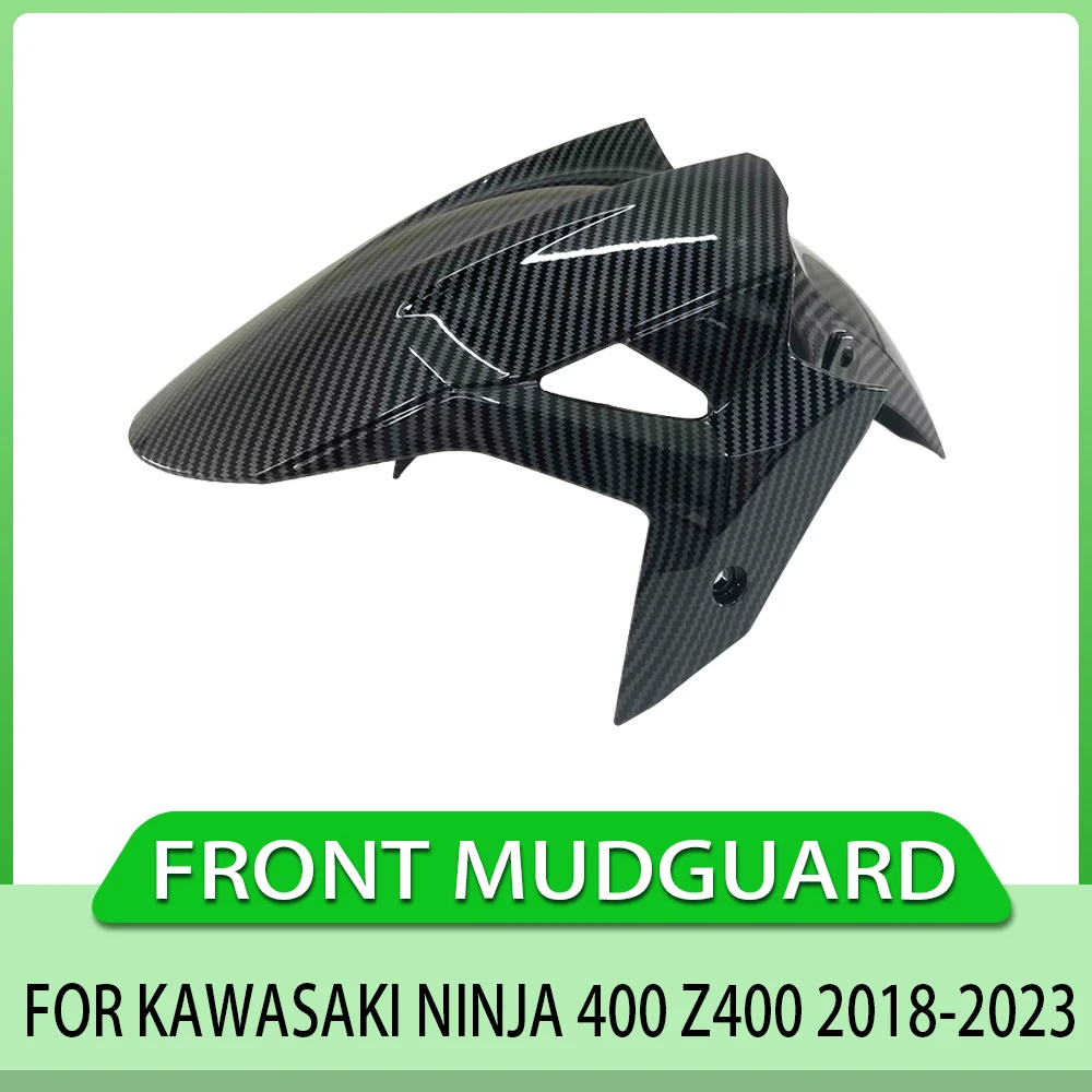Переднее крыло мотоцикла обтекатель подходит для Kawasaki Ninja 400 Z400 2018-2023