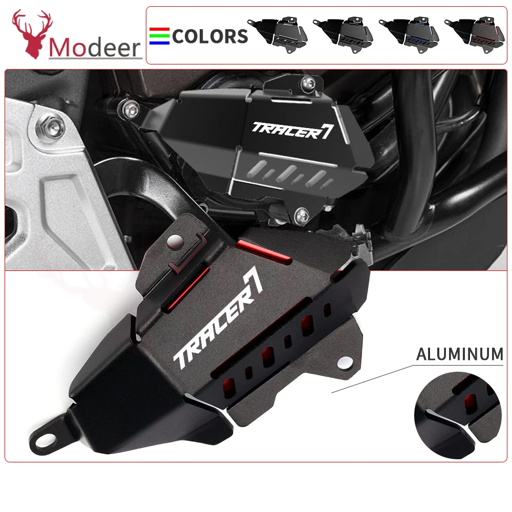 

For YAMAHA TRACER7 TRACER7GT Water Pump Protection Cover Cooler Anti-Collision Guard TRACER 7/GT 2020 2021 2022 Engine Protector