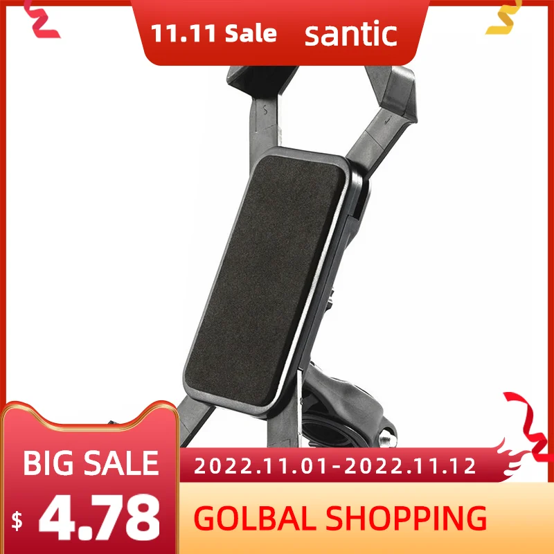 

Bicycle Phone Holder Mobile Phone Holder Stand in Car No Magnetic GPS Mount Support For iPhone Xiaomi HUAWEI Anti Slide Handle