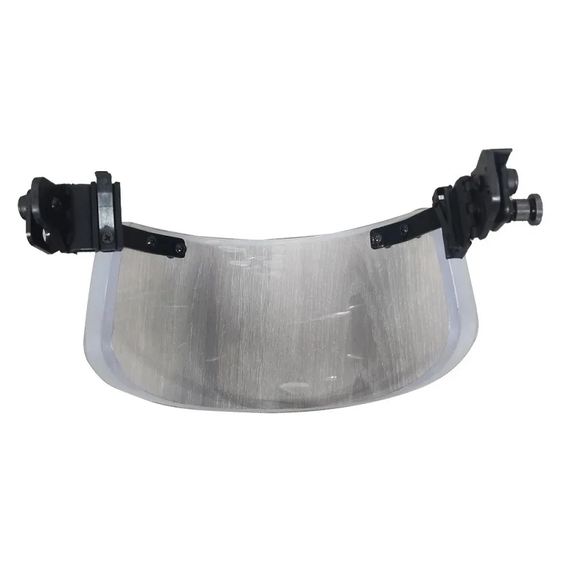 Фото NIJ IIIA Level 3A Face Shield для MICH Fast Helmet, тактический баллистический козырек с планкой Пикатинни, военная полиэтиленовая маска, защита для страйкбола №4