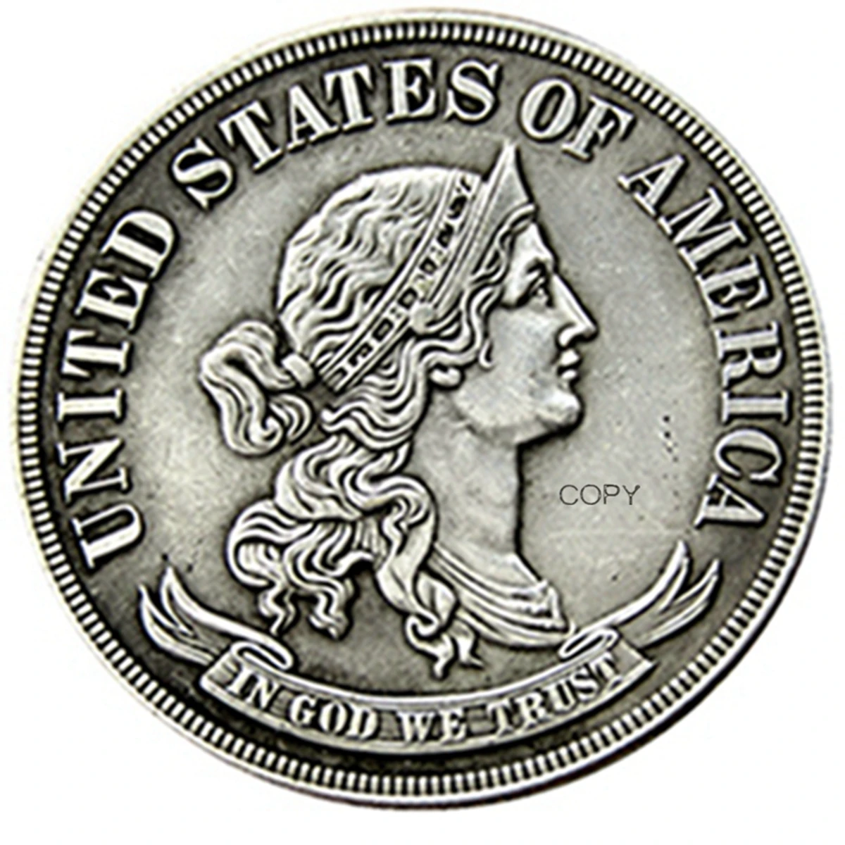 Репродукция Посеребренные памятные монеты в полдоллара США 1869-1936 гг.