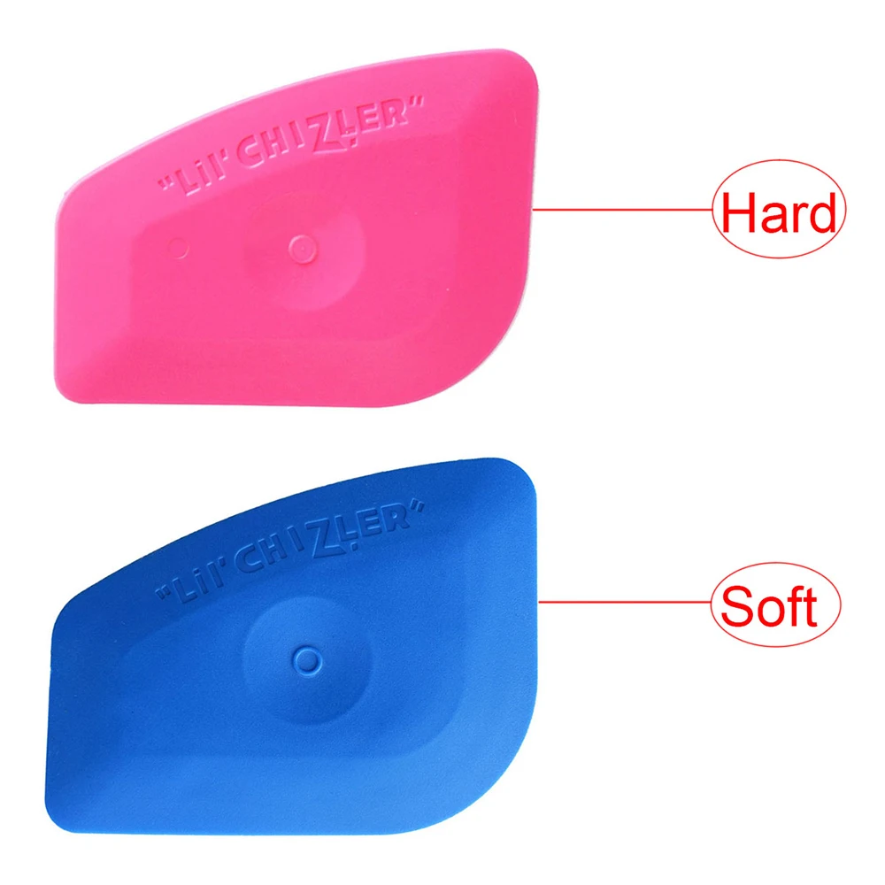 Универсальный мини-розовый скребок виниловые наклейки для окон кухонный