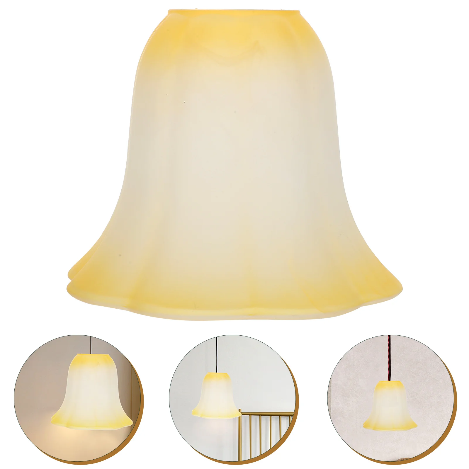 

Glass Light Cover Table Lamp Shade Replacement Lampshade Chandelier Desk Covers