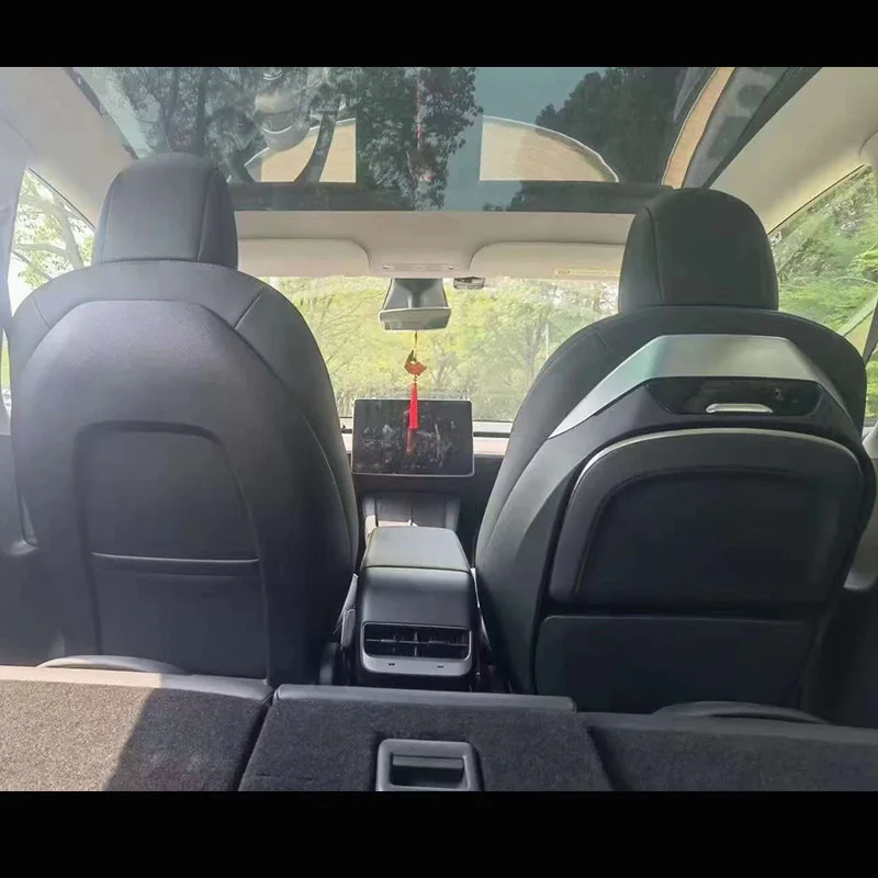 Многофункциональный складной столик для ноутбука на заднее сиденье для Tesla Model Y и Model 3 с функцией зарядки, аксессуар для модификации (art.: 3920d4ec3fbc2) - 3920d4ec3fbc2