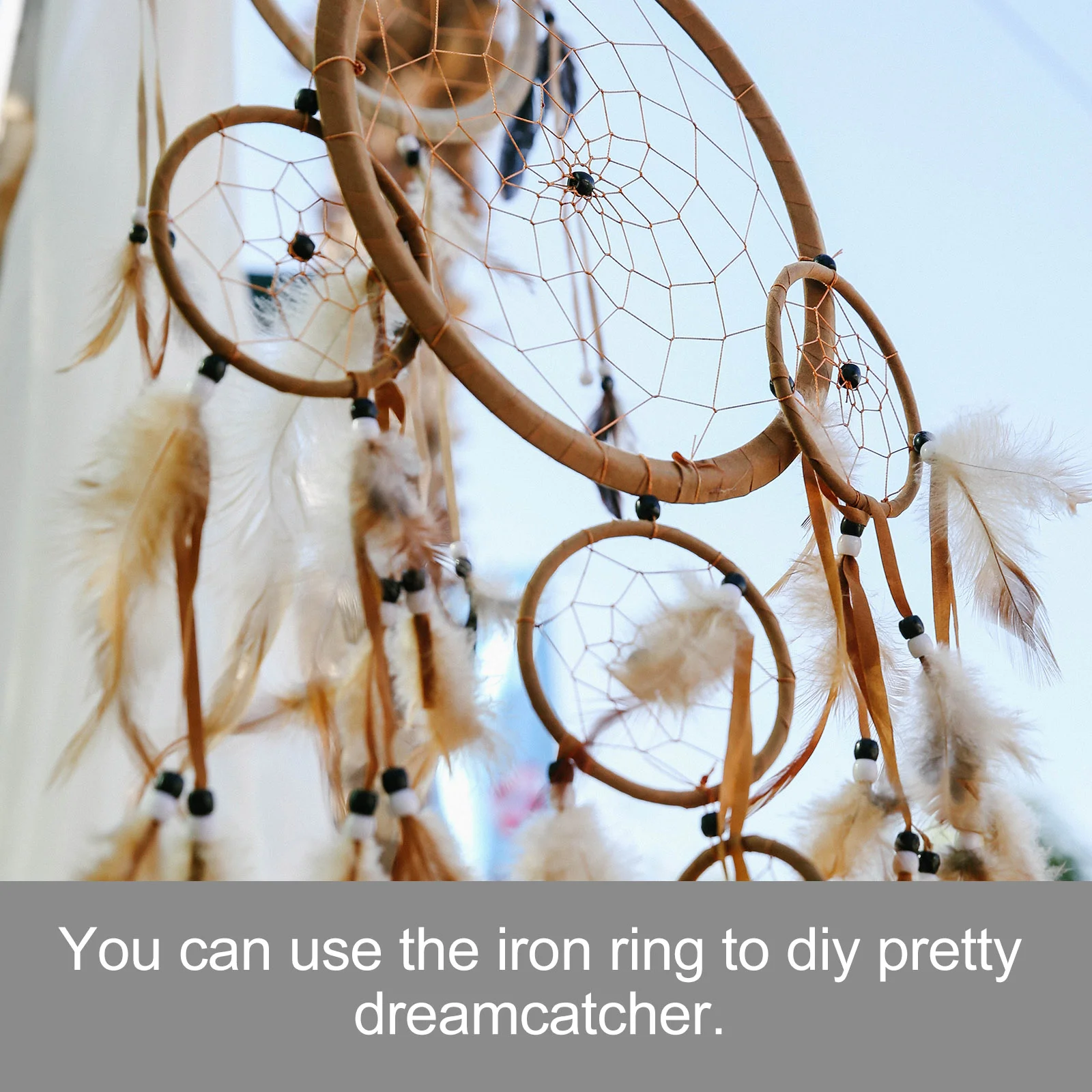 

Metal Ring Dream Catcher Rings Hoop Wreath Dreamcatcher Macrame Frame Gold Floral Diy Iron Hoops Accessories Circles Wedding