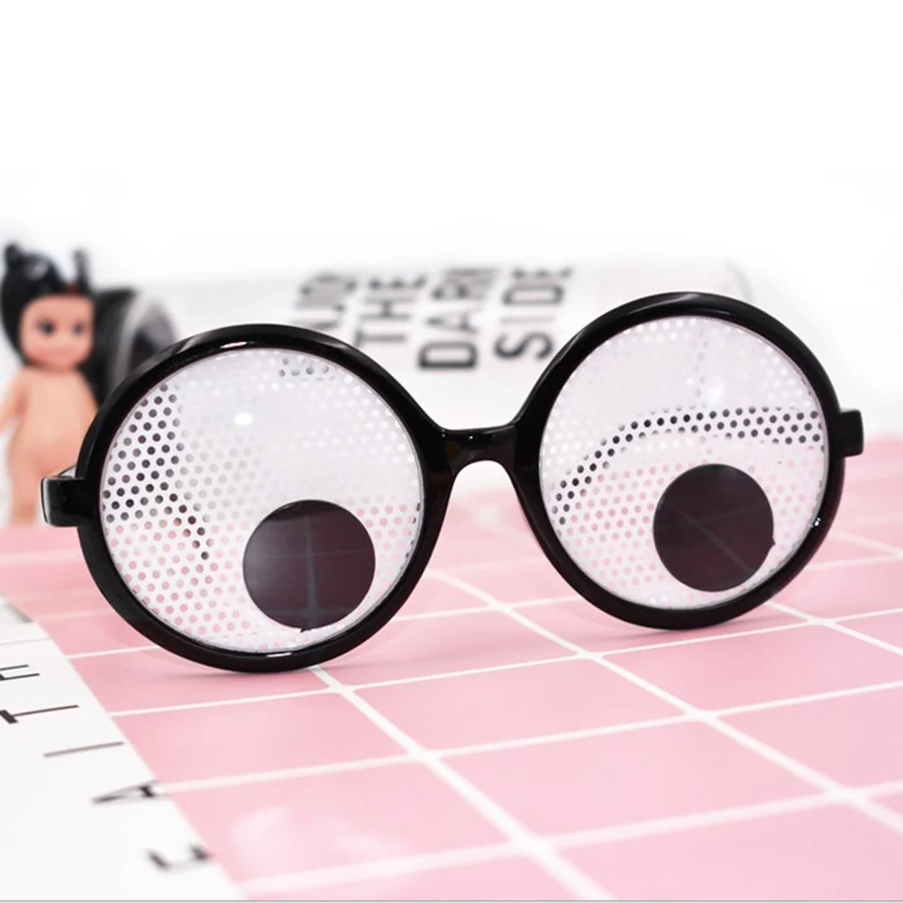 

Novelty Moving Eyeballs Sunglasses Funny Glasses Fancy Dress Eye-catching Party Eyewear Costume Accessories