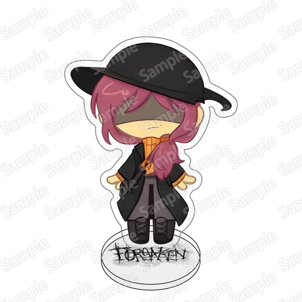 Фото Акриловая фигурка-стенд 0CM Chibi: Горячий персонаж игры Forsaken, Гост 1337, Ноуб Шедлетски, Джон, c00lkidd, Эллиот, брелок для ключей, подарок для геймеров №4