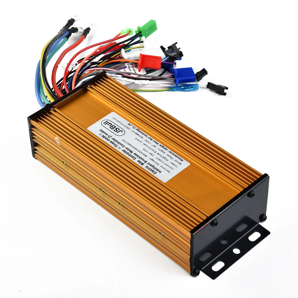 

Part Motor Controller For E-Bike 1200W 48V/60V/72V 1pcs 215*85*45mm Pratical 35A Sine Wave Assembly High Quality