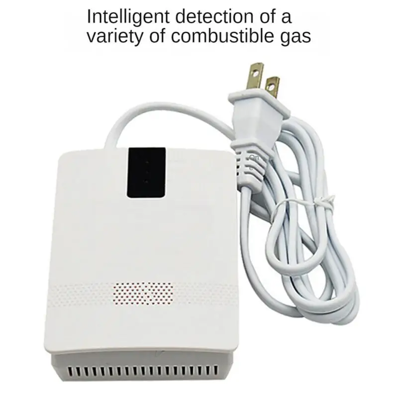 

CORUI Plug In Combustible Gas Detector Home Kitchen Natural/Liquefied Gas Leakage Sensor Independent Detection Leak Alarm System