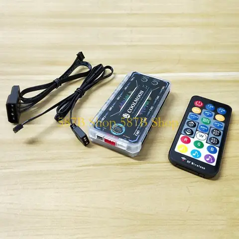 Coolmoon RGB контроллер для вентиляторов