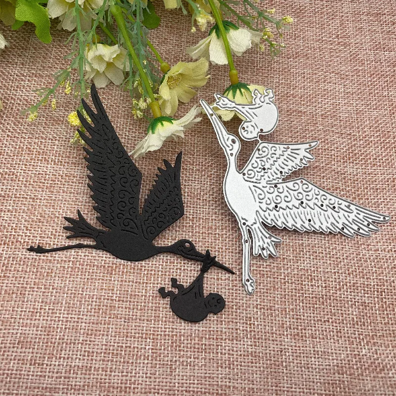 Животные и птицы фон металлические режущие штампы трафареты для сделай сам