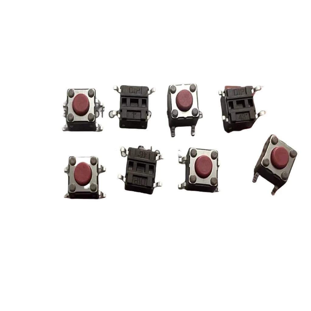20 шт./лот 100% оригинал Тайвань DIP DTSM-61R-V-T/R тактильный переключатель 6*6*4 3 SMT