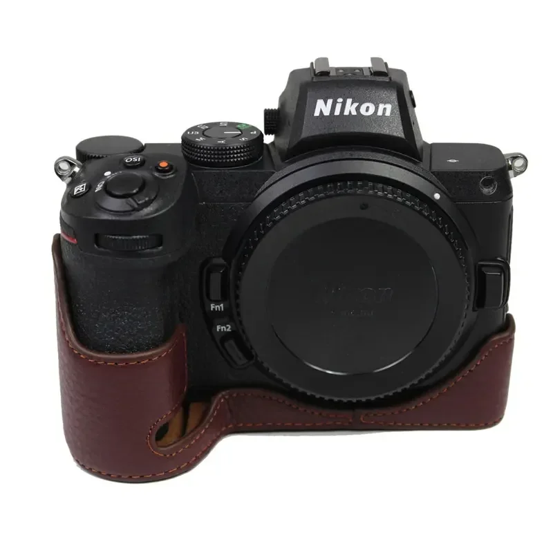 Защитная сумка для Nikon Z7ii Z6ii Z7 Z5 с открывающей батареей камеры из натуральной кожи