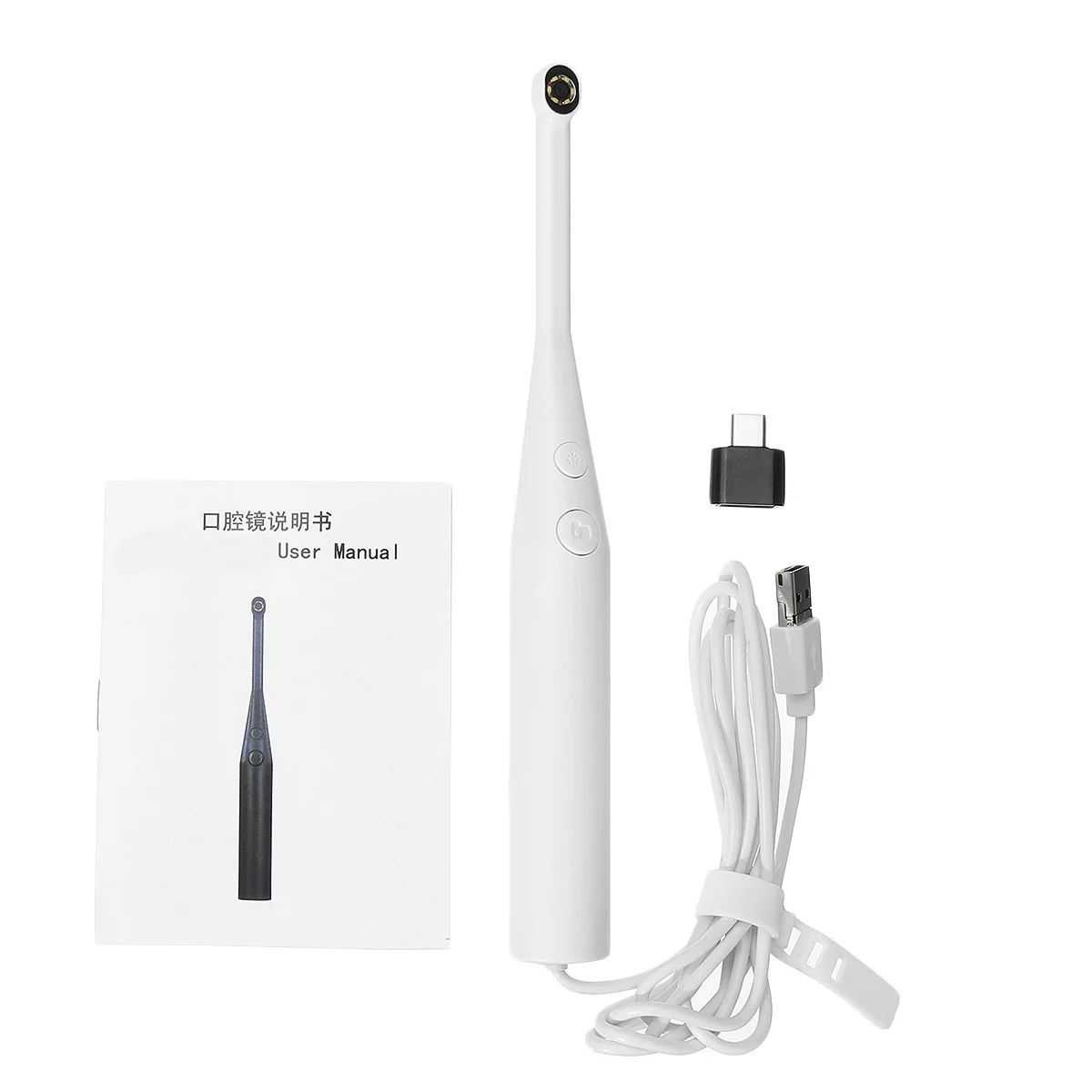 

200W Pixel 1080P Dental USB интраоральный Camera светодиодный светильник Oral Endoscope Dental Real-time Video 3 Speed bright