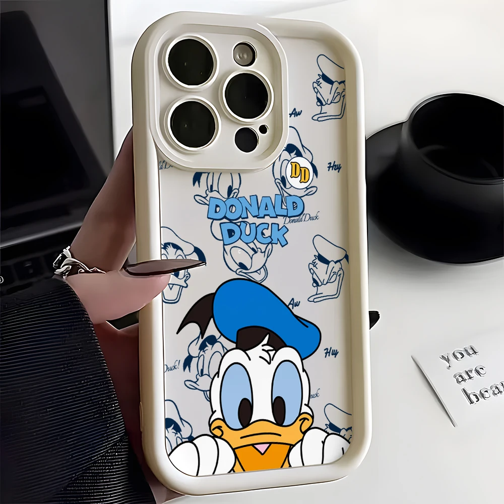 Чехол для телефона Дональд Дак Xiaomi Redmi Note 13 12 12S 11 11S 10 9 8 Pro Plus A3 13C 12C 10C 9C 4G