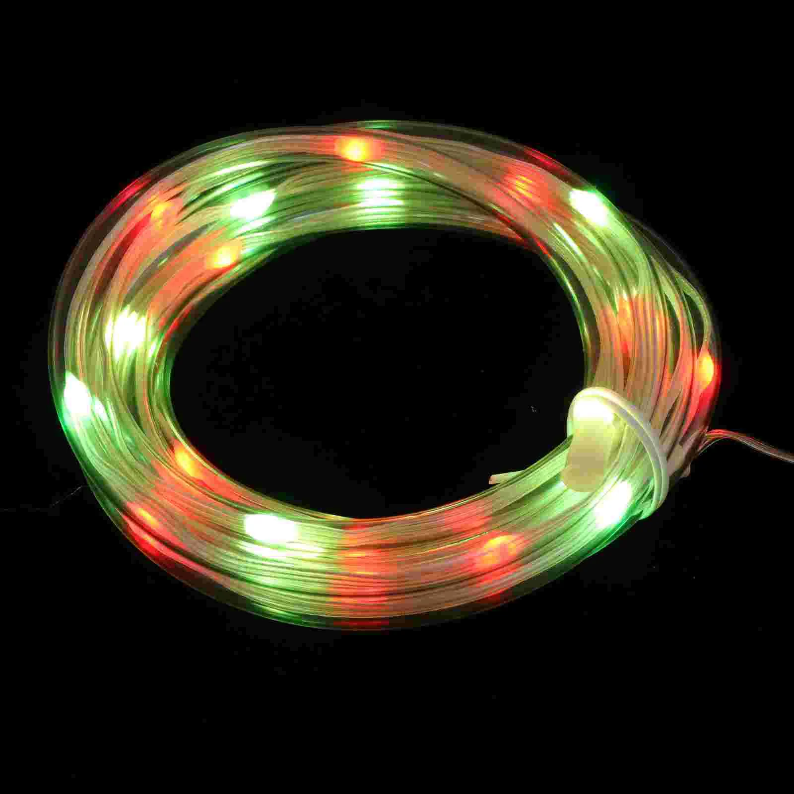 

Colorful Bike Wheel Decor Bike Cycling Lamp String Bike Caution