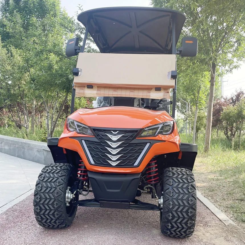 Индивидуальная 4-местная вездеходная внедорожная тележка для гольфа бесплатная