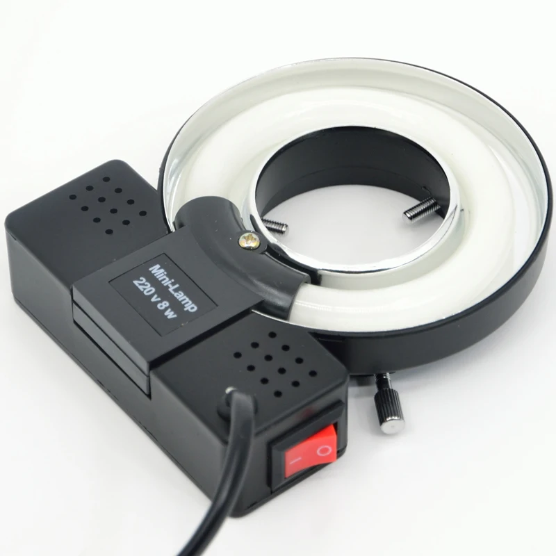 ФЛУОРЕСЦЕНТНОЕ кольцо для микроскопа FYSCOPE 8 Вт круглая черная лампа 220 В отдельная