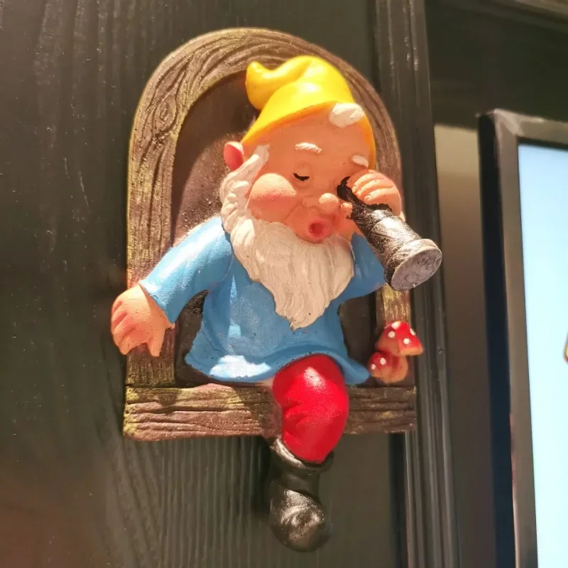 Креативный эльф белая борода телескоп украшение милое мультяшное дерево