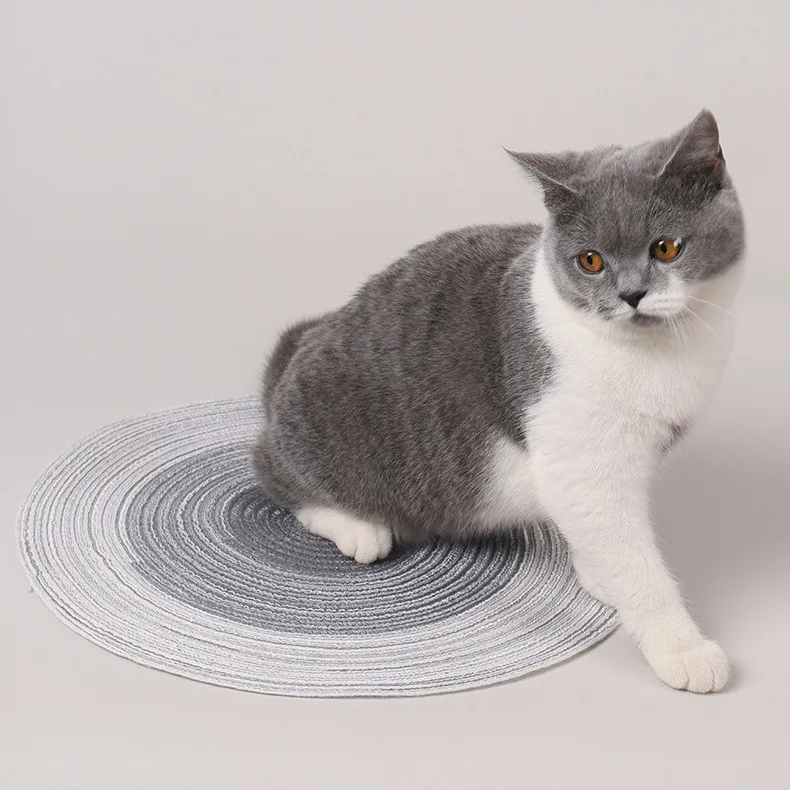 

Cat Scratching Mat Natural Sisal Cat Scratch Mats, Horizontal Cat Floor Scratching Pad Rug, Protect Carpets and Sofas