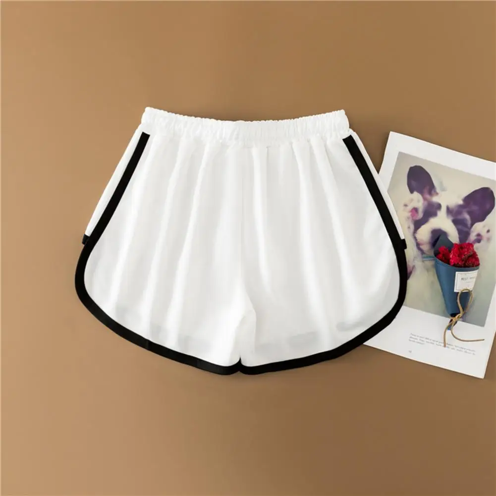

Casual Short Pants A-Line Anti-pilling Summer Shorts Wide Leg Summer Shorts