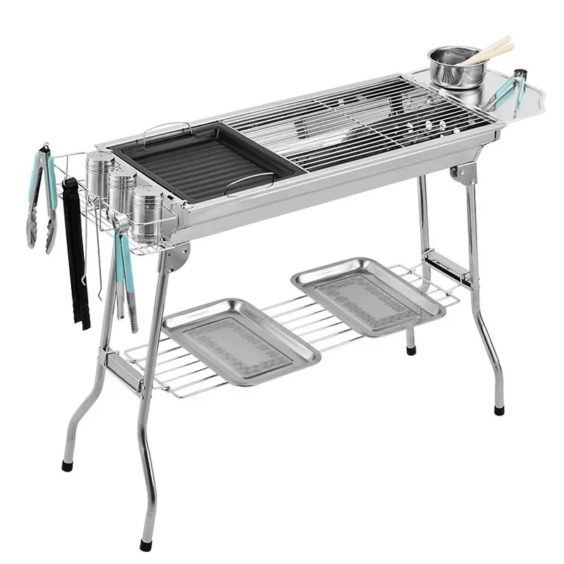 Stainless Steel Charcoal Grill Barbecue Tool