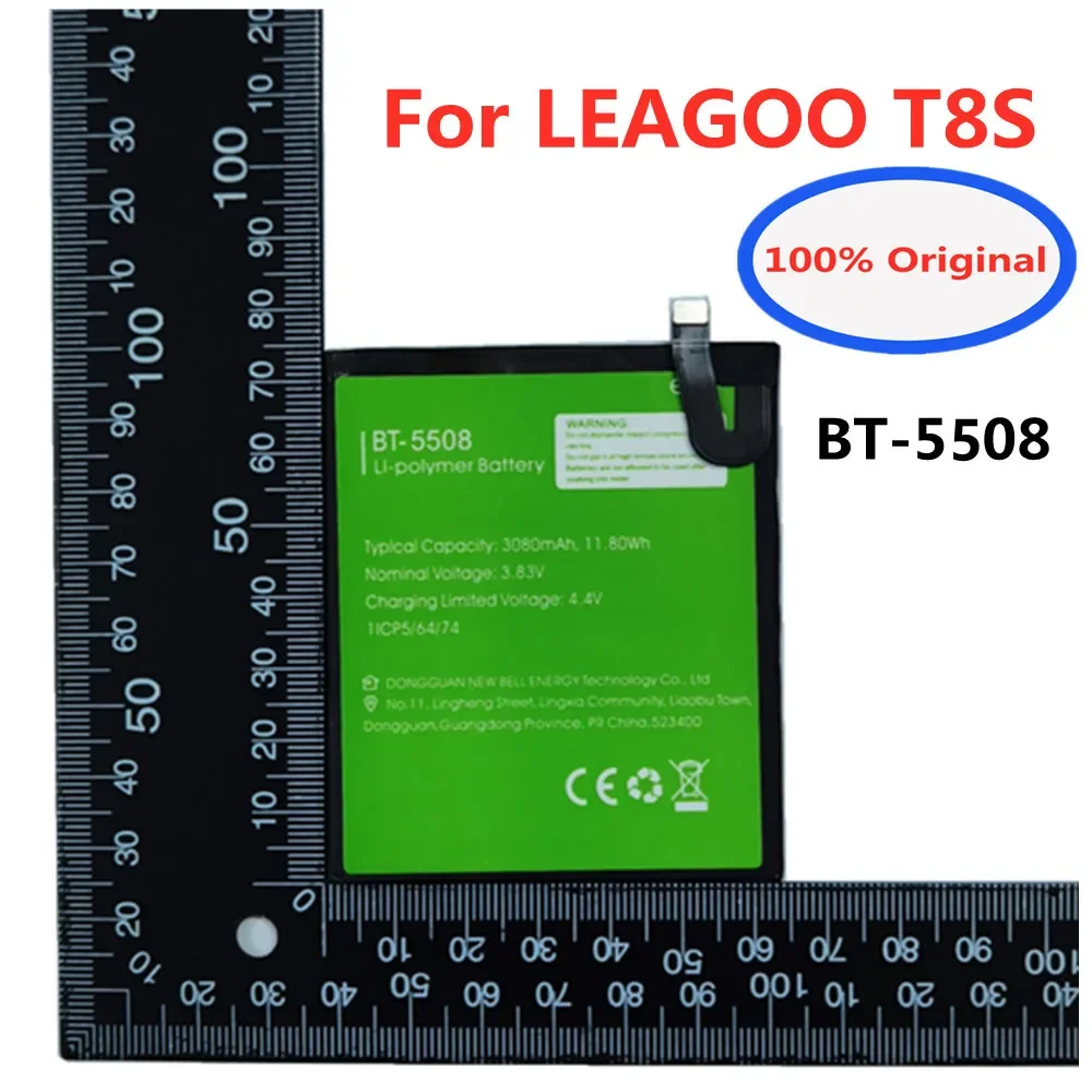 100% новый оригинальный высококачественный аккумулятор для телефона BT-5508 LEAGOO T8S