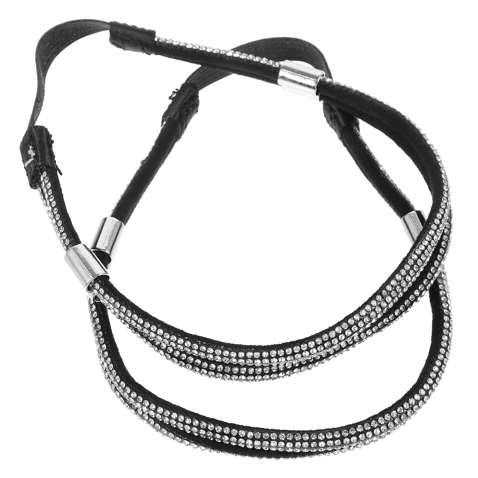 

High Heels Laces Ankle Strap Shoe Straps Loose Shoes Anti- Rhinestone Elastic Rhinestones Miss