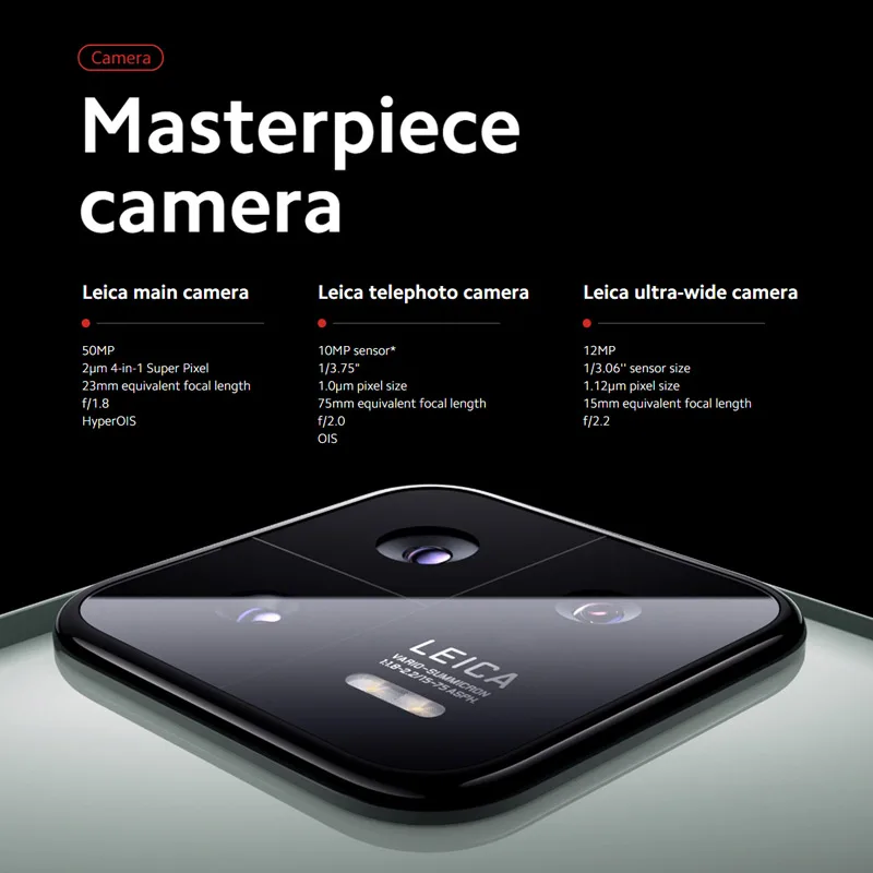 Global Verison Xiaomi 13 Smartphone Snapdragon 8 Gen 2 120Hz 6.36'' AMOLED Display 67W Charger WIFI 7 Capability