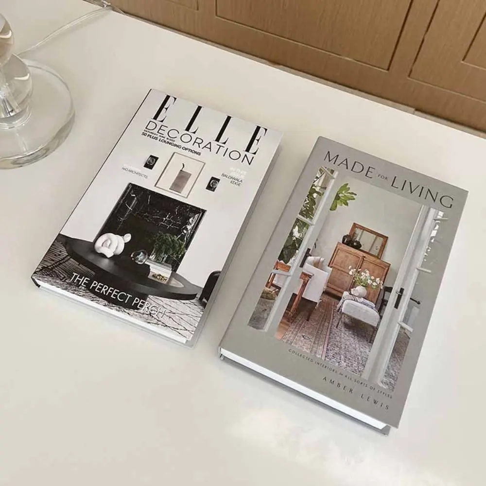 Магазин Модные поддельные книги орнамент реквизит для съемки домашний декор