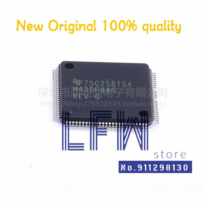 

1pcs/lot MSP430F449IPZR MSP430F449 M430F449 LQFP-100 Chipset 100% New&Original In Stock