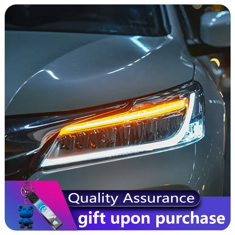 Автомобильные лампы для Honda Accord G9.5 2016 2017 передние фонари светодиодные указатели