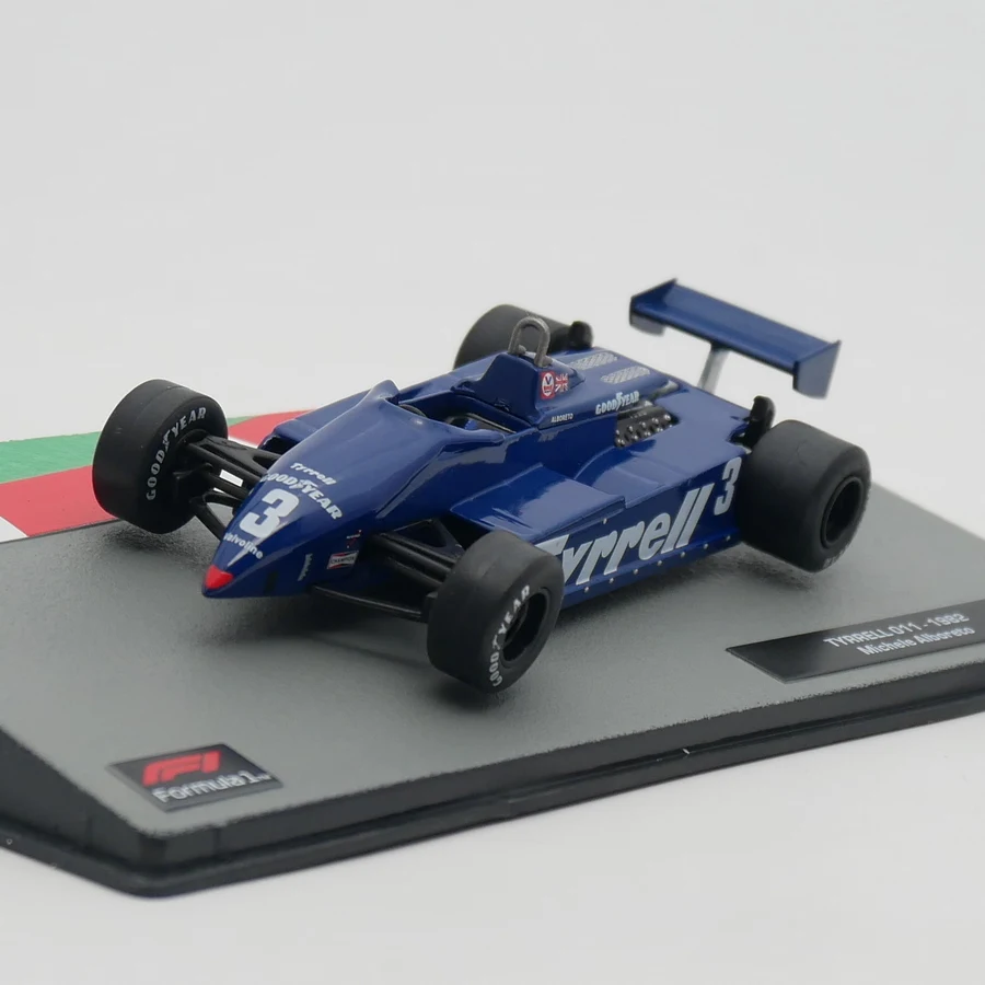 

Ixo 1:43 Racing Tyrrell 011Michele Alboreto Diecast Car Model Metal Toy Vehicle